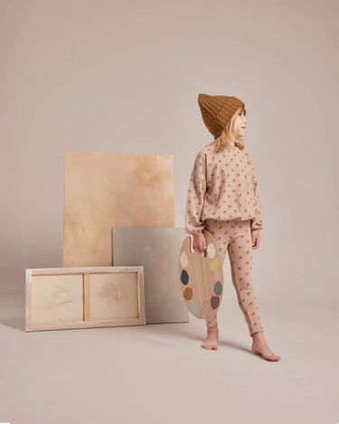Rylee + Cru Slouchy Pullover, English Rose